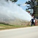 Fort McCoy firefighters flush hydrants around installation