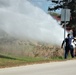 Fort McCoy firefighters flush hydrants around installation