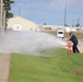 Fort McCoy firefighters flush hydrants around installation