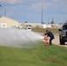 Fort McCoy firefighters flush hydrants around installation