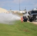 Fort McCoy firefighters flush hydrants around installation