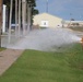Fort McCoy firefighters flush hydrants around installation