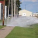 Fort McCoy firefighters flush hydrants around installation