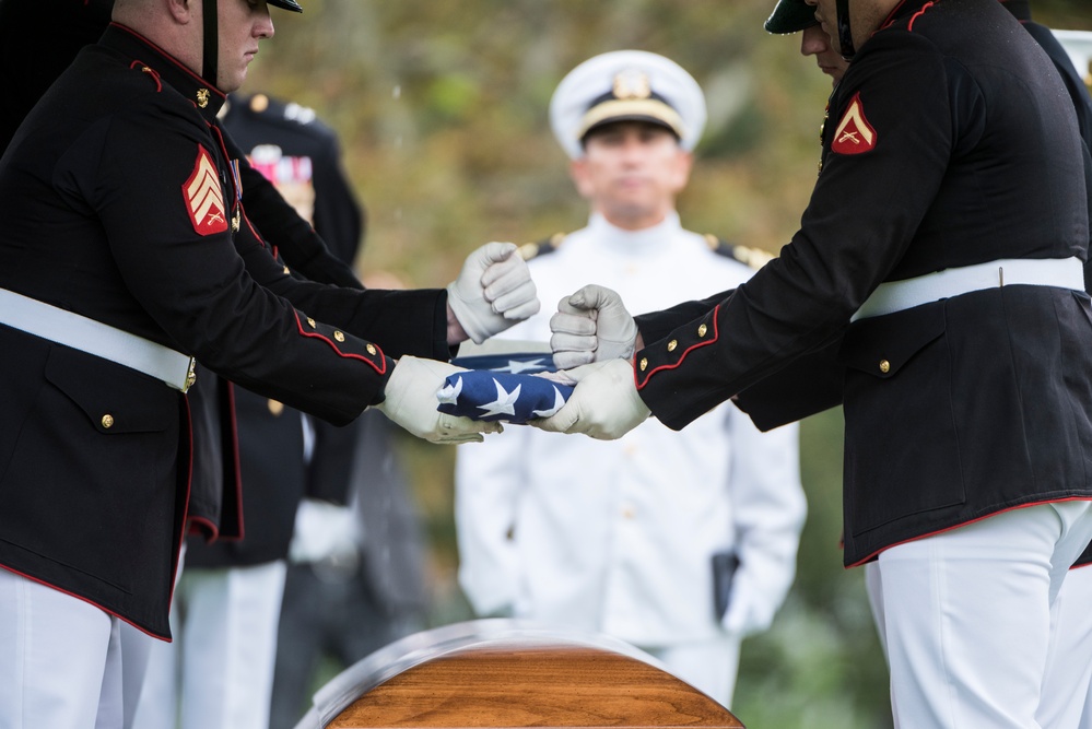 Group Repatriation Military Funeral Honors With Funeral Escort for Vietnam War Service Members in Section 60