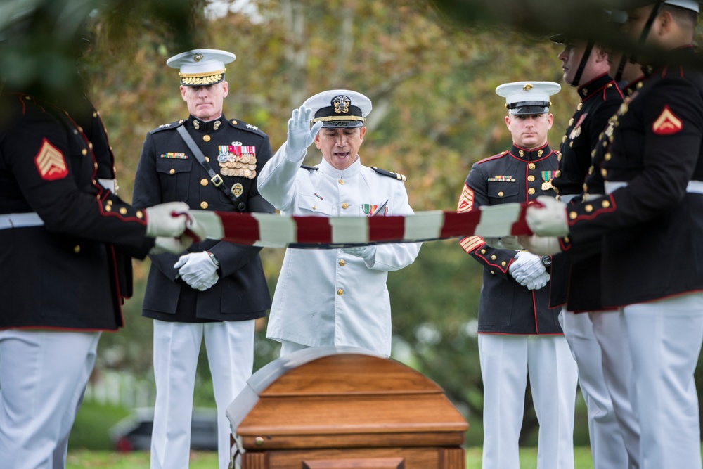 Group Repatriation Military Funeral Honors With Funeral Escort for Vietnam War Service Members in Section 60