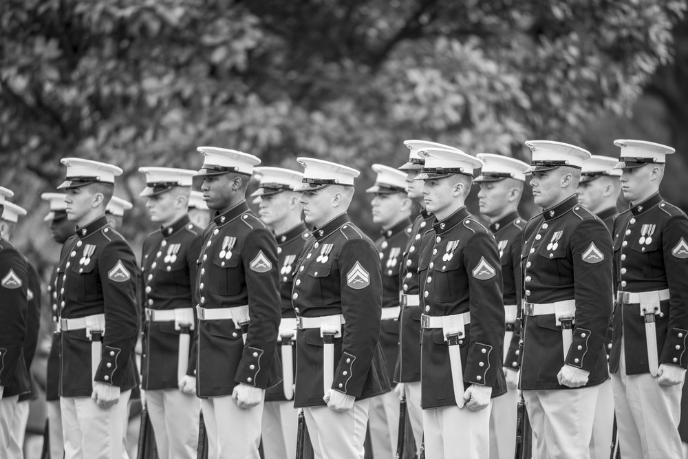 Group Repatriation Military Funeral Honors With Funeral Escort for Vietnam War Service Members in Section 60