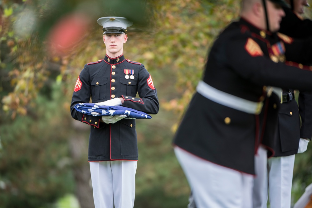 Group Repatriation Military Funeral Honors With Funeral Escort for Vietnam War Service Members in Section 60