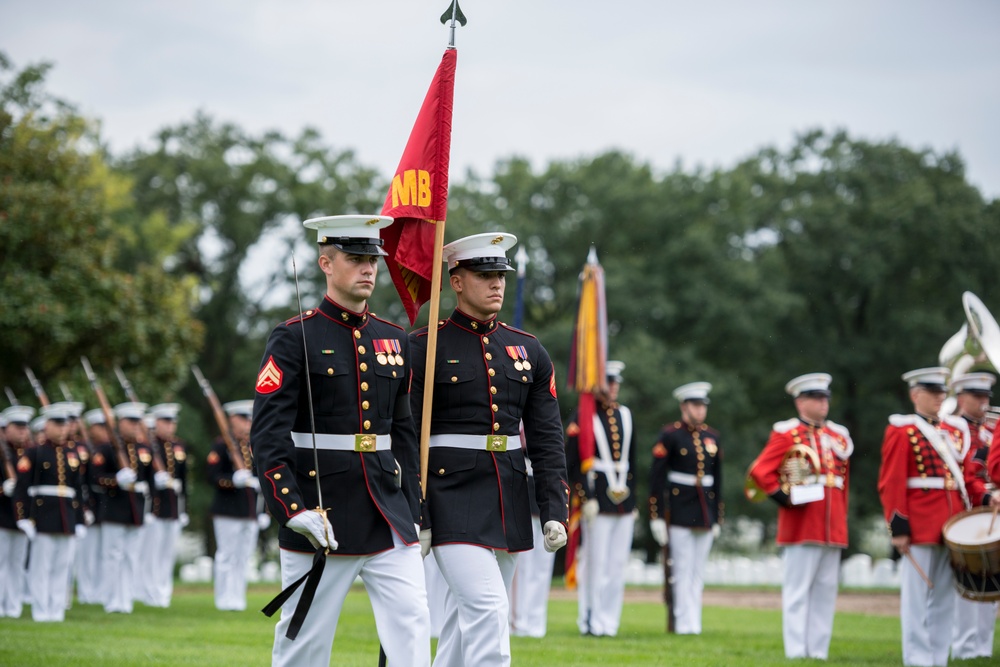 Group Repatriation Military Funeral Honors With Funeral Escort for Vietnam War Service Members in Section 60