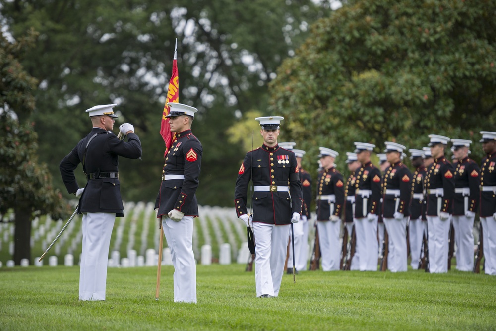 Group Repatriation Military Funeral Honors With Funeral Escort for Vietnam War Service Members in Section 60