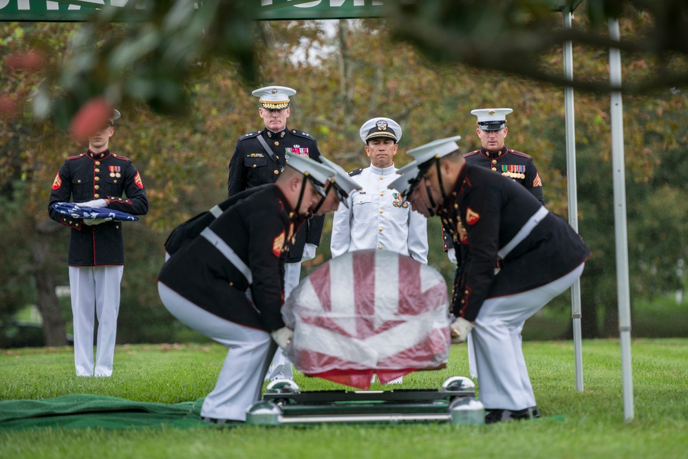 Group Repatriation Military Funeral Honors With Funeral Escort for Vietnam War Service Members in Section 60