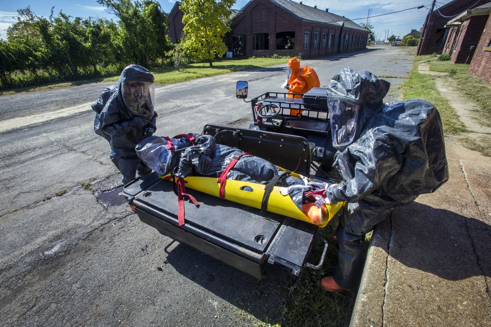 CST trains at Sandy Hook