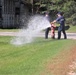 Fort McCoy firefighters flush hydrants around installation