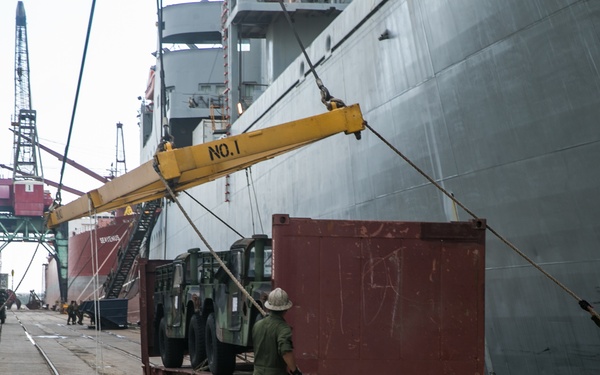 2nd MAW Marines prepare equipment for Trident Juncture 18
