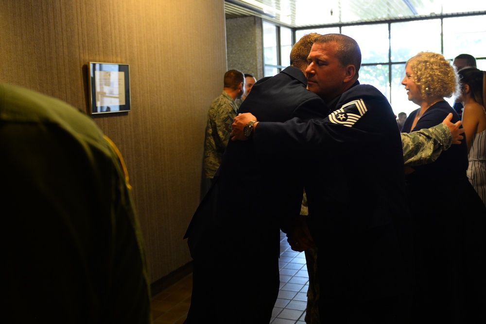 Post-retirement embrace