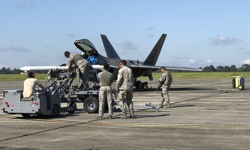 Airmen prepare simulated munitions during CSW exercise