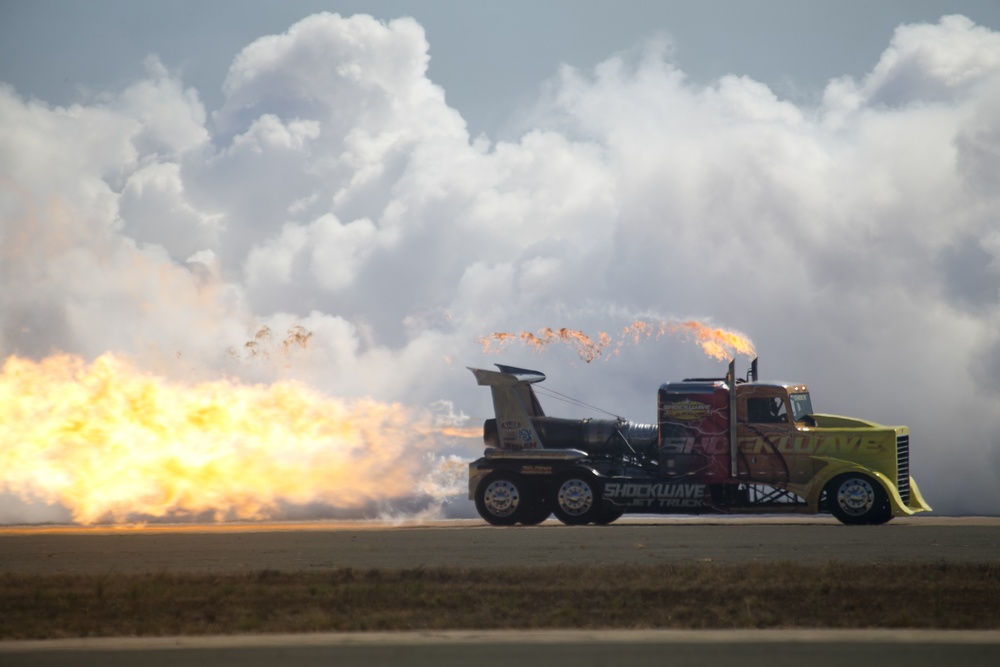 Shockwave Jet Truck at the 2018 MCAS Miramar Air Show