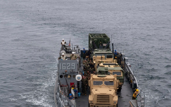 1st Radio Battalion Marines visit Bonhomme Richard