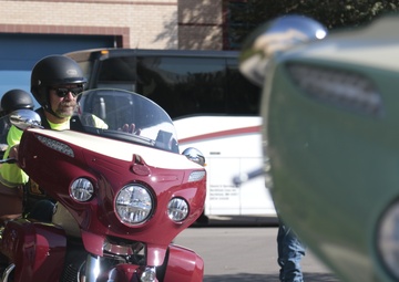 Minnesota Patriot Guard Escort Red Bull Soldiers