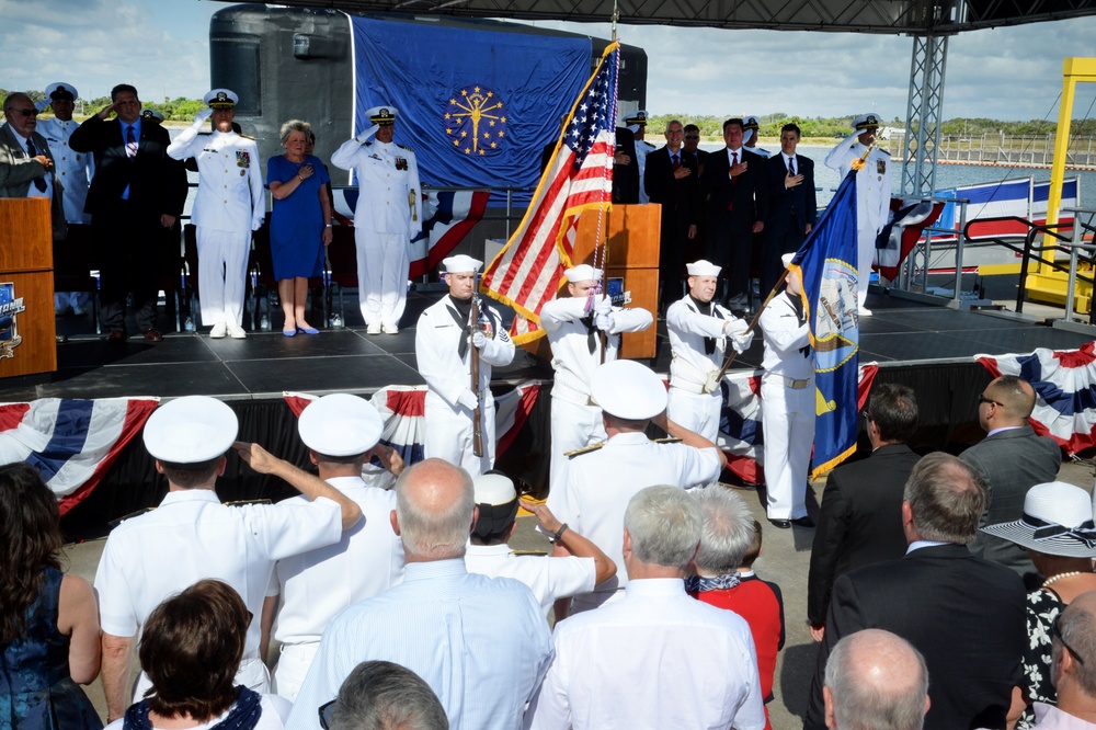 USS Indiana (SSN 789) Commissioning