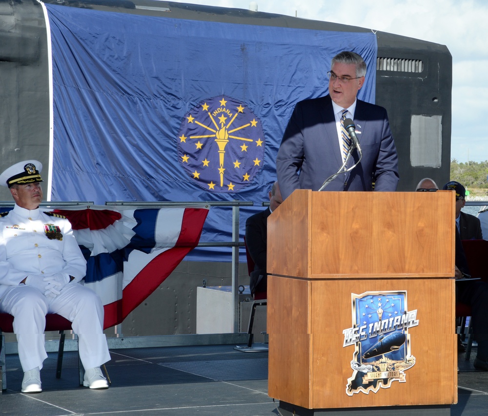 USS Indiana (SSN 789) Commissioning