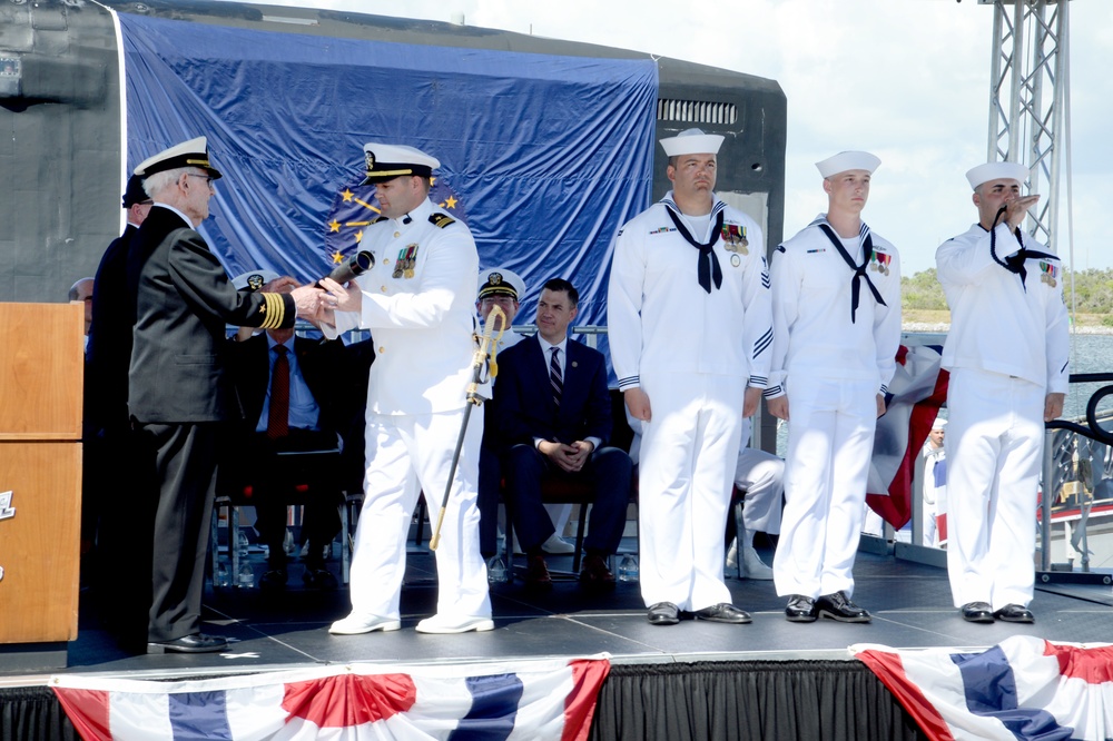 USS Indiana (SSN 789) Commissioning