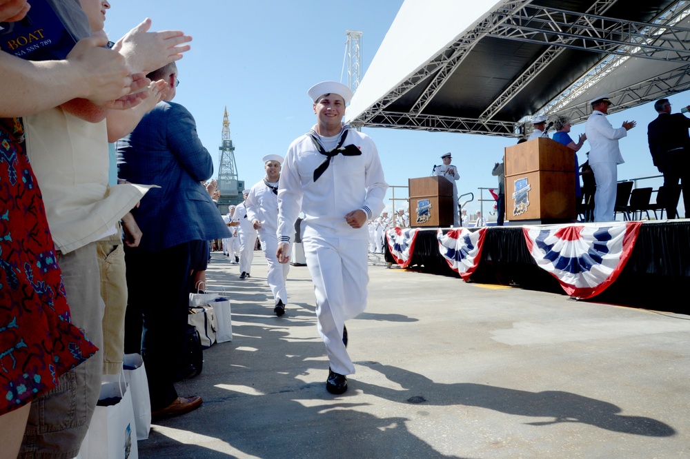 USS Indiana (SSN 789) Commissioning