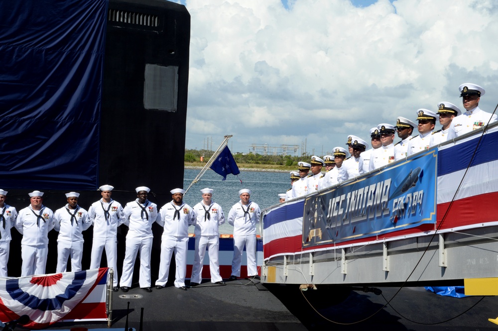 USS Indiana (SSN 789) Commissioning