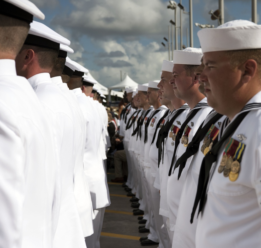 USS Indiana (SSN 789) Commissioning