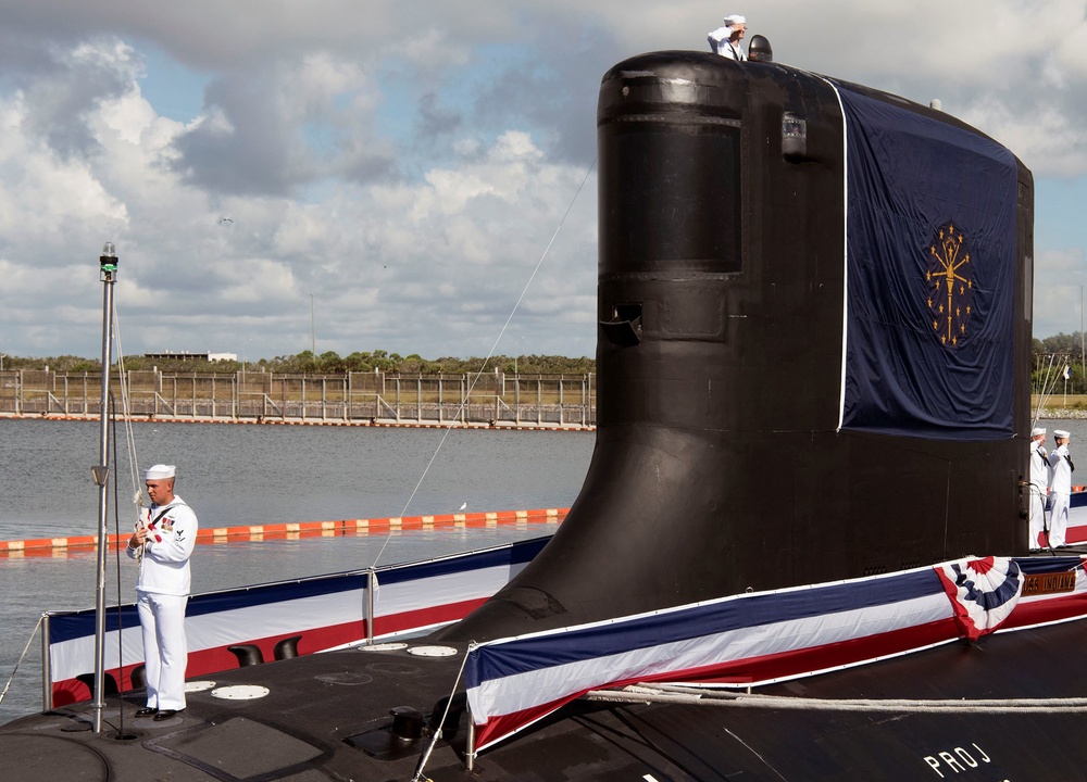 USS Indiana (SSN 789) Commissioning