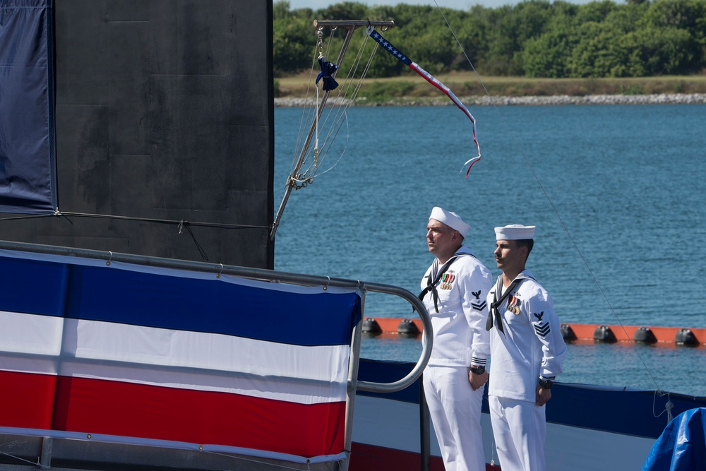 USS Indiana (SSN 789) Commissioning