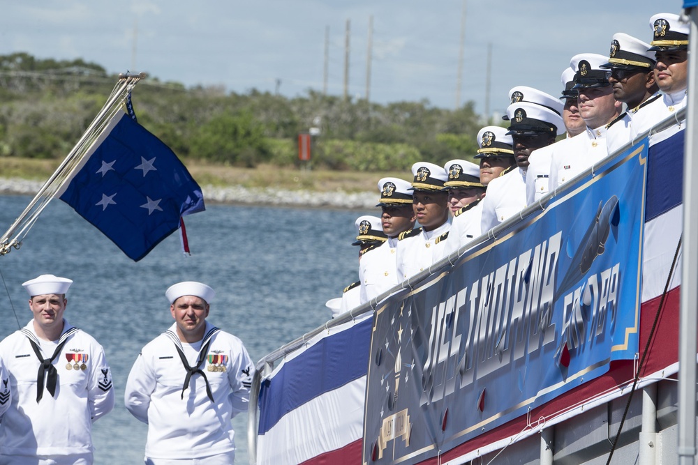 USS Indiana (SSN 789) Commissioning