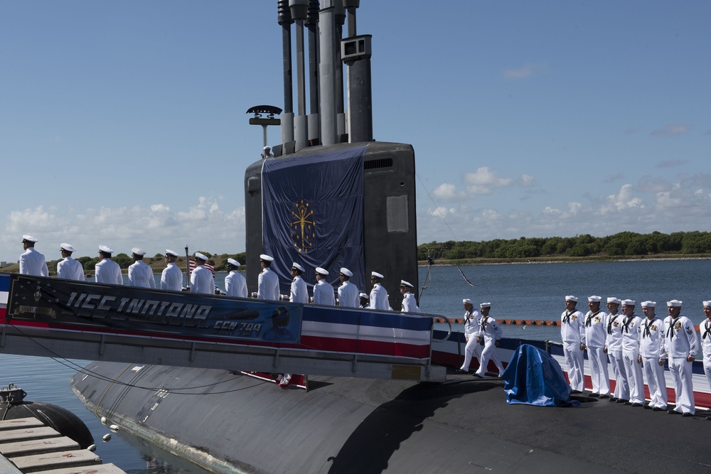 USS Indiana (SSN 789) Commissioning