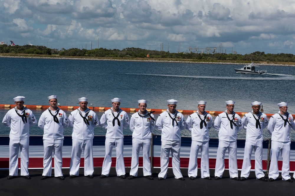 USS Indiana (SSN 789) Commissioning