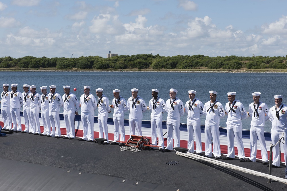 USS Indiana (SSN 789) Commissioning