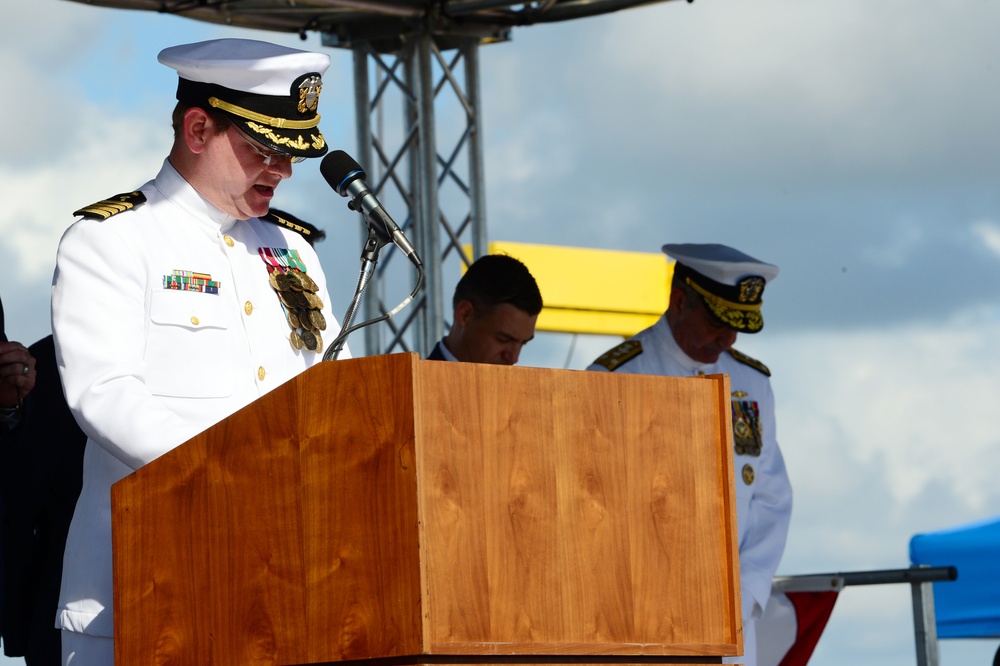 USS Indiana (SSN 789) Commissioning