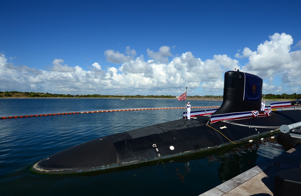 USS Indiana (SSN 789) Commissioning