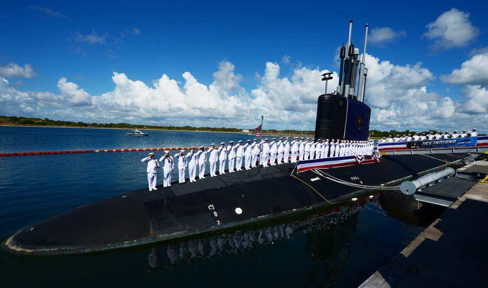 USS Indiana (SSN 789) Commissioning