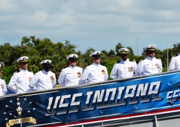 USS Indiana Holds Change of Command