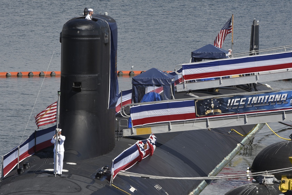 USS Indiana (SSN 789) Commissioning