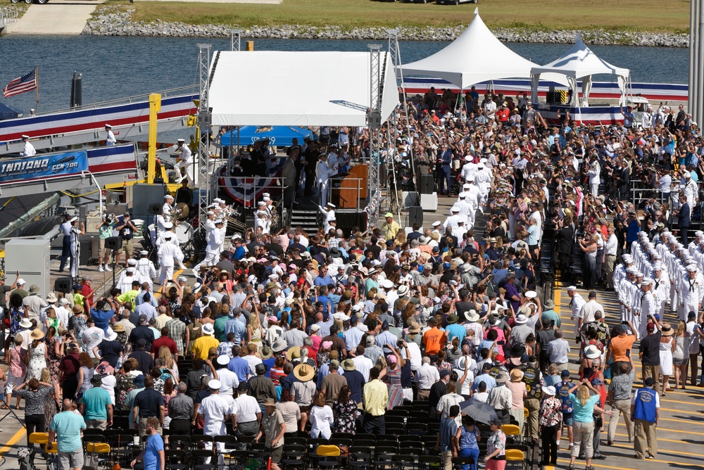 USS Indiana (SSN 789) Commissioning