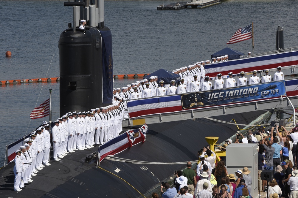 USS Indiana (SSN 789) Commissioning