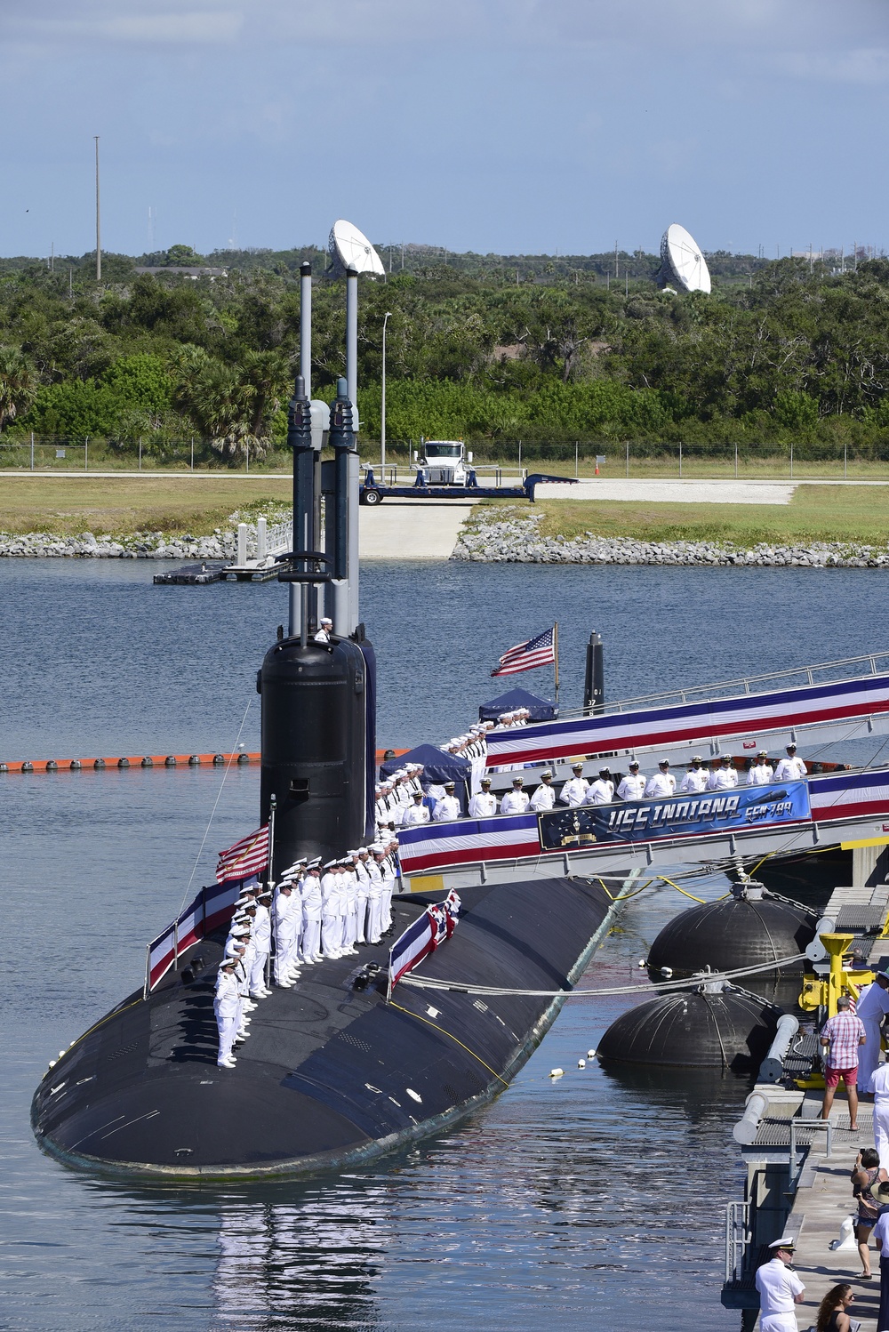 USS Indiana (SSN 789) Commissioning