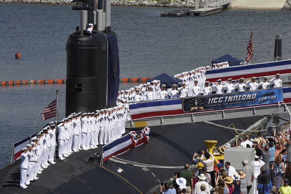 USS Indiana (SSN 789) Commissioning