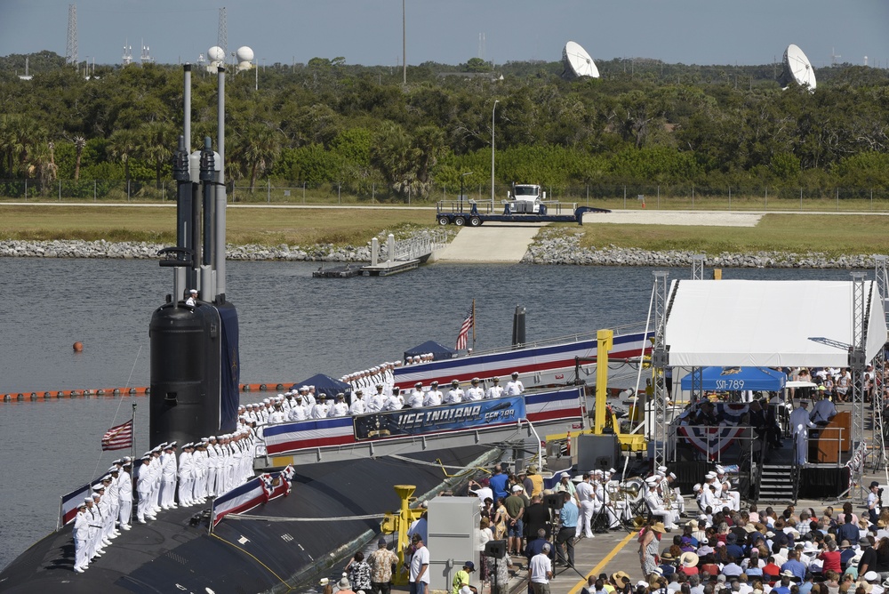 USS Indiana (SSN 789) Commissioning