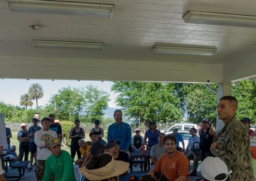 NAVFAC Hawaii CO leads Navy team, partners with local community to improve ancient Hawaiian fishpond