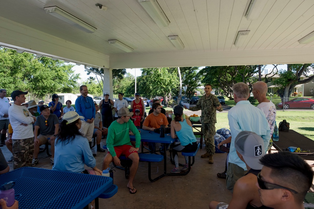 NAVFAC Hawaii CO leads Navy team, partners with local community to improve ancient Hawaiian fishpond