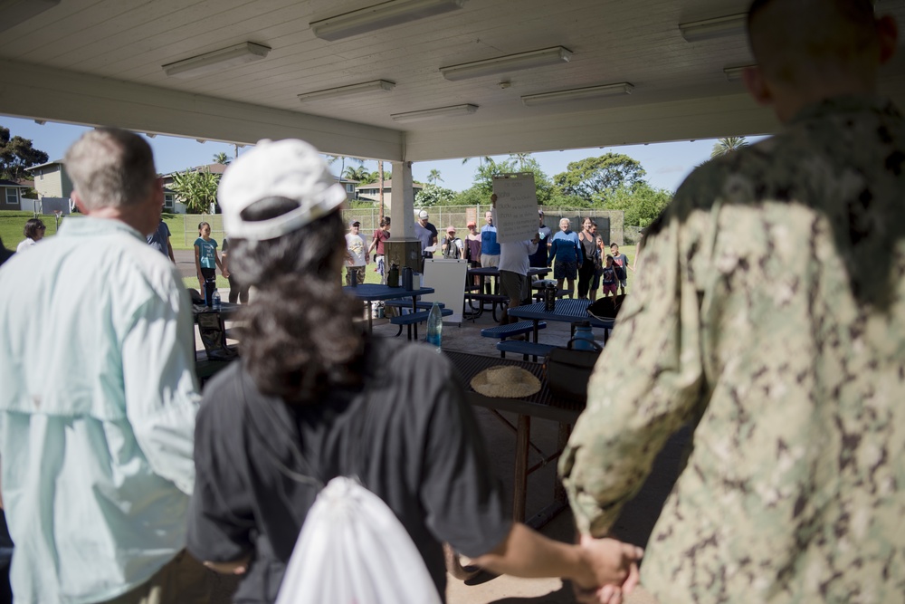 NAVFAC Hawaii CO leads Navy team, partners with local community to improve ancient Hawaiian fishpond