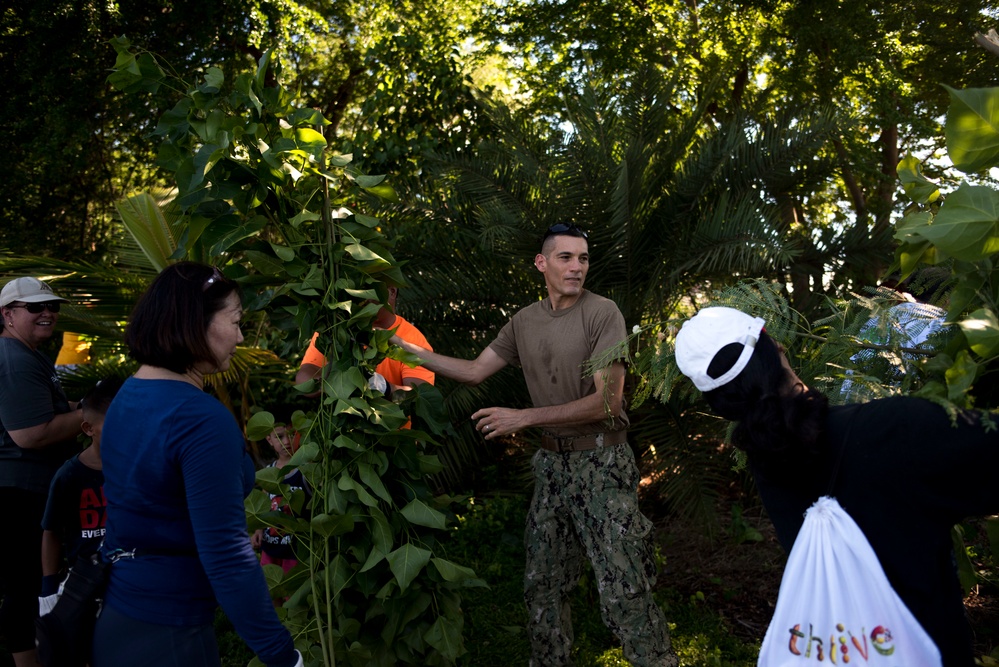 NAVFAC Hawaii CO leads Navy team, partners with local community to improve ancient Hawaiian fishpond