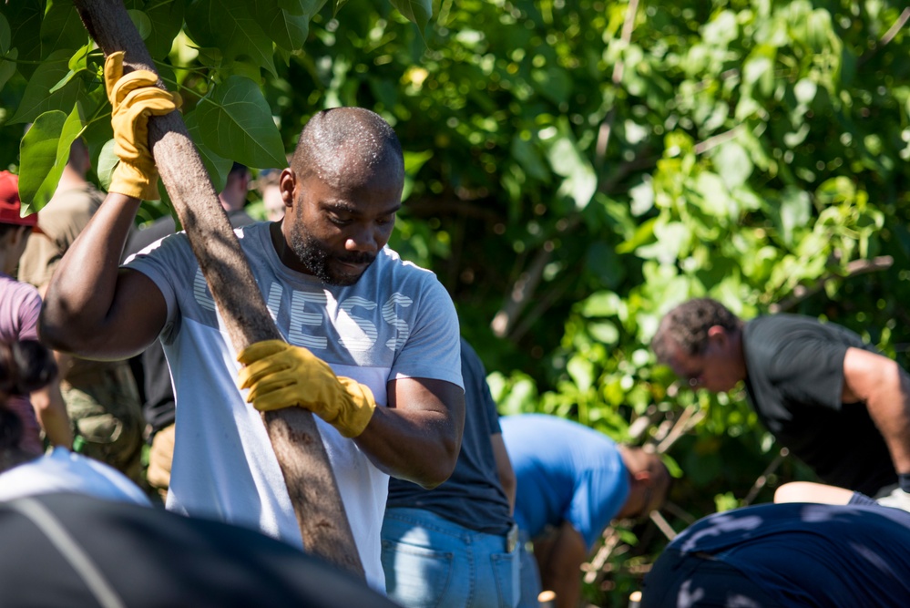 NAVFAC Hawaii CO leads Navy team, partners with local community to improve ancient Hawaiian fishpond