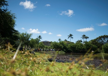 NAVFAC Hawaii CO leads Navy team, partners with local community to improve ancient Hawaiian fishpond